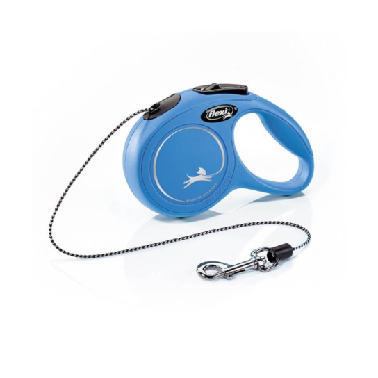 FLEXI CLASSIC ВЪЖЕ XS - автоматичен повод за куче, син, 3 м/8 кг -  - Zoolink