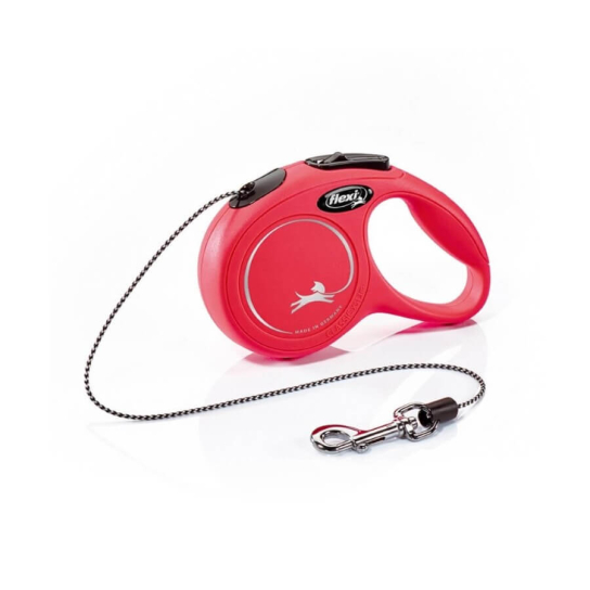 FLEXI CLASSIC ВЪЖЕ XS - автоматичен повод за куче, червен, 3 м/8 кг -  - Zoolink