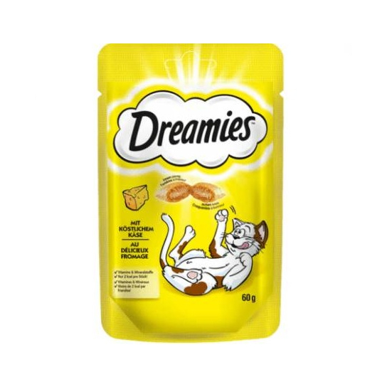 Dreamies C&T - лакомство за котки, Сирене, 60г -  - Zoolink