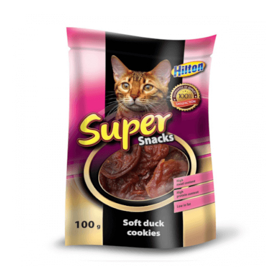 HILTON лакомство за котка - патешки филета, 100 г -  - Zoolink HILTON лакомство за котка - патешки филета, 100 г -  - Zoolink