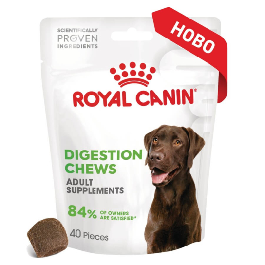 Royal Canin Digestion Adult Supplement - дъвчаща добавка за добро храносмилане за кучета, 160г - Добавки - Zoolink