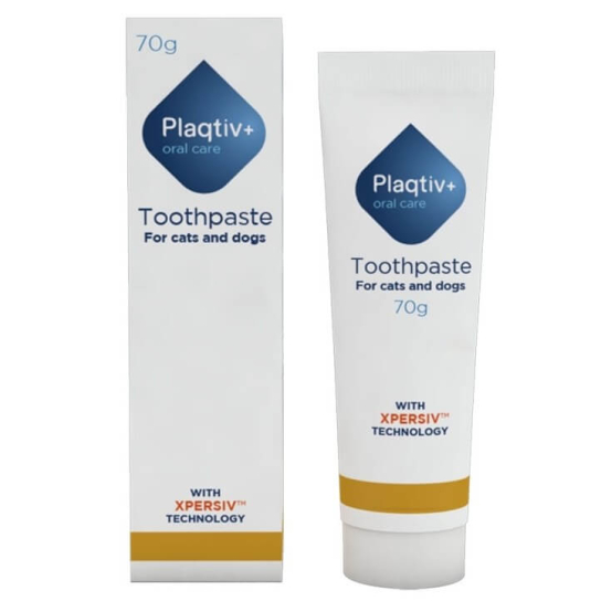 PLAQTIV+ TOOTHPASTE - паста за зъби за кучета и котки, 70 г -  - Zoolink