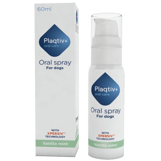 PLAQTIV+ ORAL SPRAY - спрей за устна хигиена за кучета, 60 мл -  - Zoolink