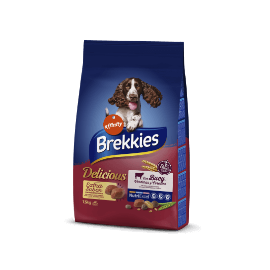 BREKKIES DOG TENDER&DELICIOUS BEEF - за израснали кучета, с Говежо и зеленчуци, 7.25кг -  - Zoolink