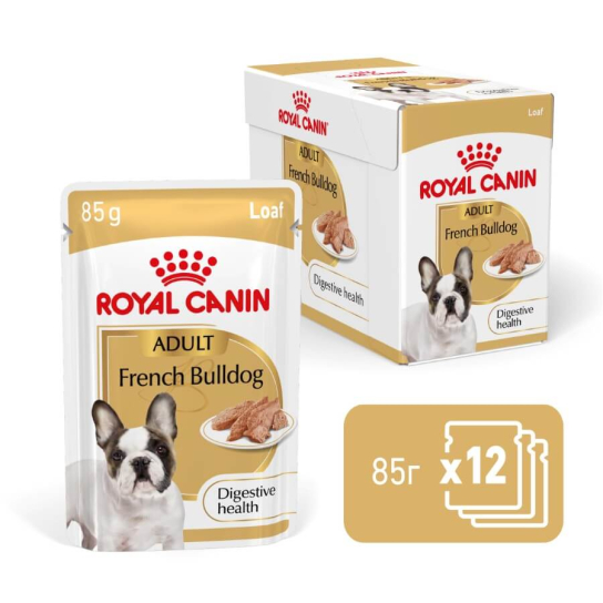 Royal Canin French Bulldog Loaf Pouch 12x85g -  - Zoolink