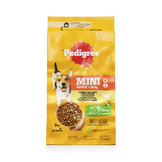 Pedigree Гранули Пиле & Зеленчуци  2Kg -  - Zoolink