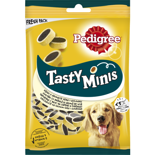 Pedigree Tastyminis Парченца Сирене 140гр. -  - Zoolink