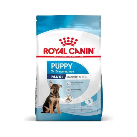 ROYAL CANIN PUPPY MAXI - за подрастващи кученца до 15 мес. от големи породи, 12кг -  - Zoolink