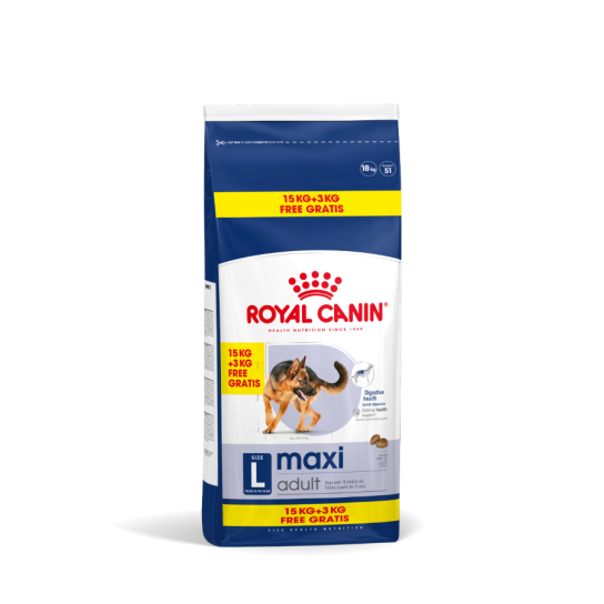 Royal Canin Maxi Adult 15Kg +3kg гратис -  - Zoolink