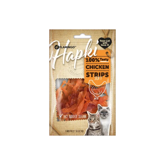 Flamingo меки пилешки късчета 85 гр -  - Zoolink