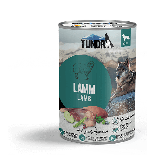 TUNDRA DOG ADULT - за кучета в зряла възраст, Агне, консерва 400г -  - Zoolink