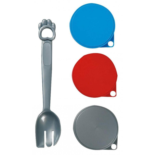 Flamingo комплект капачета за консерви и лъжица - - Zoolink Flamingo комплект капачета за консерви и лъжица - - Zoolink