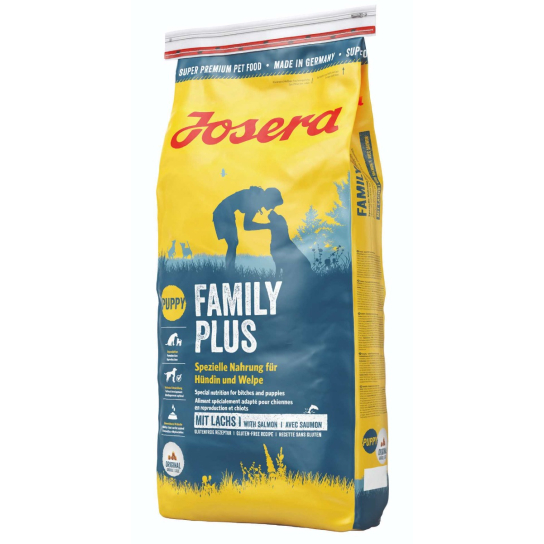 JOSERA DOG FAMILY PLUS - PUPPY- за кученца до 8 седм., за бременни и кърмещи, 15кг - - Zoolink JOSERA DOG FAMILY PLUS - PUPPY- за кученца до 8 седм., за бременни и кърмещи, 15кг - - Zoolink