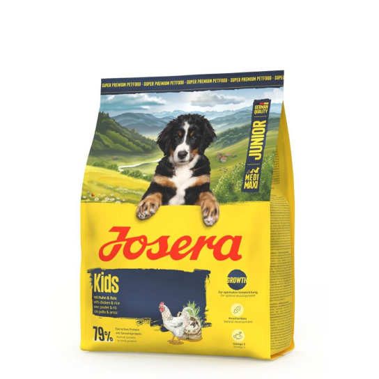 JOSERA KIDS JUNIOR MED/MAX - за кученца от средни и едри породи с Пиле, 900г -  - Zoolink