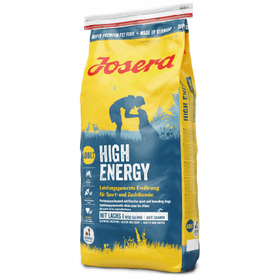 JOSERA DOG HIGH ENERGY - ADULT - високоенергийна, за пораснали кучета с повишена активност, 15кг - - Zoolink JOSERA DOG HIGH ENERGY - ADULT - високоенергийна, за пораснали кучета с повишена активност, 15кг - - Zoolink