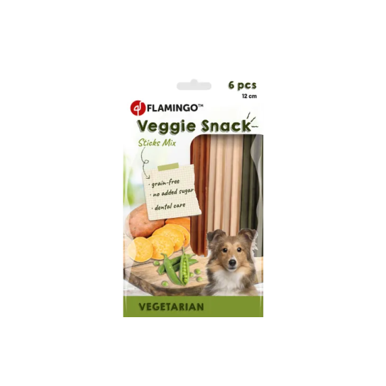 Flamingo veggie пръчки 12 см -  - Zoolink