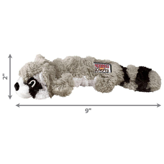 Kong scrunch knots racoon small/medium -  - Zoolink