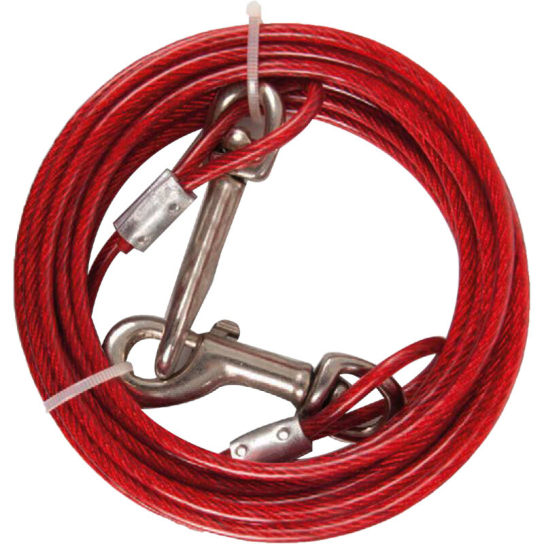 Flamingo въже за двор червено 5м. / 4мм. -  - Zoolink