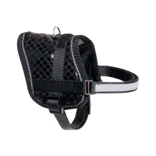 Flamingo нагръдник черен м 31-40 см -  - Zoolink