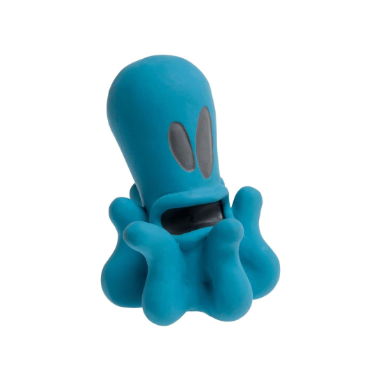 Flamingo латексова играчка син октопод -  - Zoolink