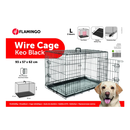 Flamingo метална клетка l -  - Zoolink