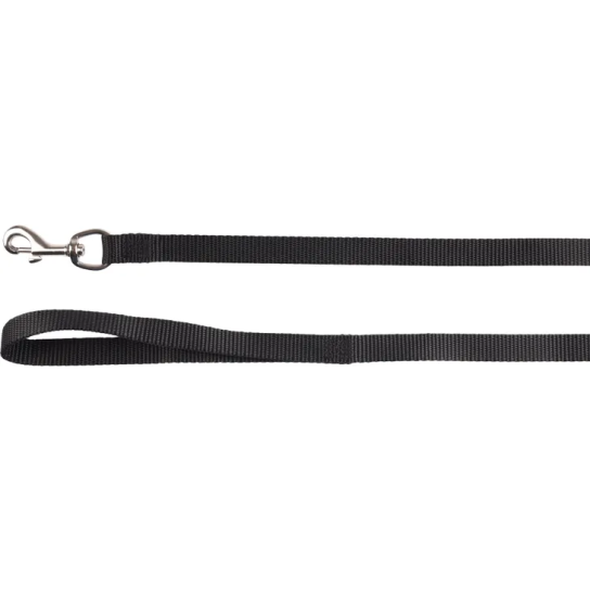 Flamingo повод черен 1000см / 15мм -  - Zoolink