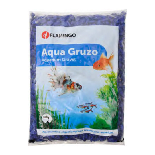 Flamingo камъчета неон тъмносини 1 кг. -  - Zoolink