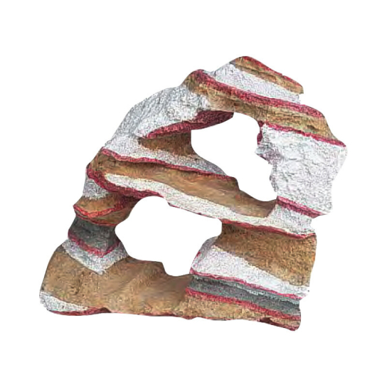 Flamingo декор цветна скала с 2 прохода -  - Zoolink