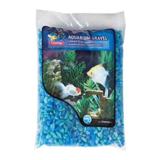 Flamingo пясък за аквариум тюркоаз 1 кг. -  - Zoolink
