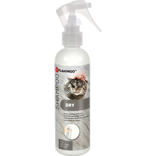 Flamingo сух шампоан за котки easy clean spray -  - Zoolink