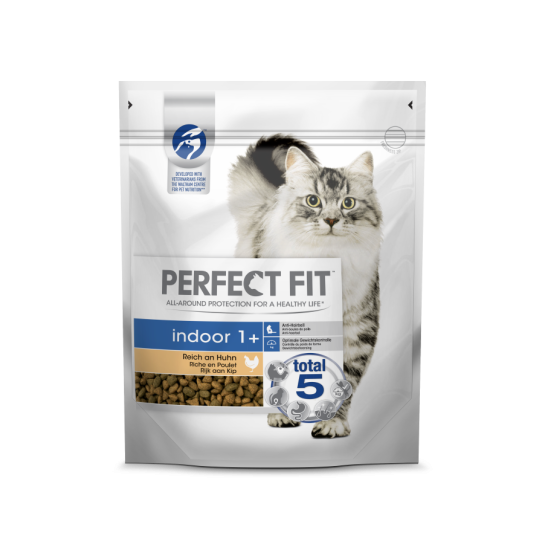 Perfect Fit Indoor Adult суха храна за котки с пилешко, 750г -  - Zoolink