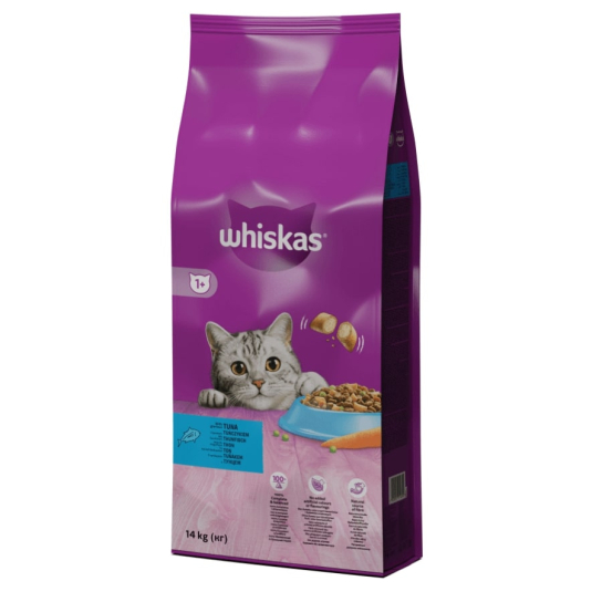 Whiskas Суха Храна с Риба Тон 14Kg -  - Zoolink