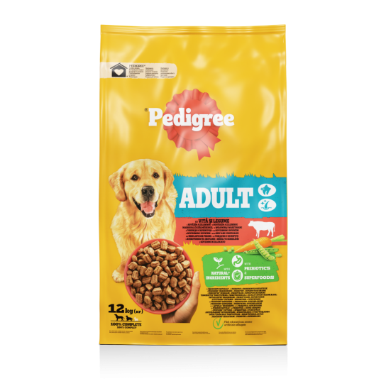 Pedigree Говеждо И Зеленчуци 12Kg -  - Zoolink