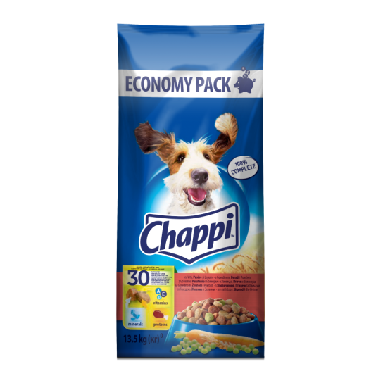 Chappi Говеждо, Птиче, Зеленчуци 13,5Kg -  - Zoolink