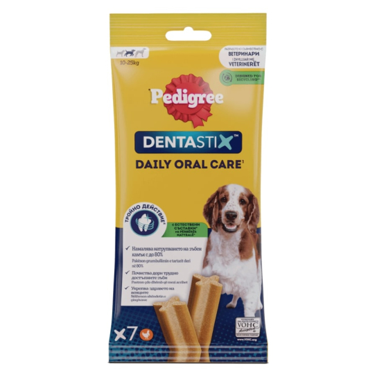 Pedigree Дентастикс Моно Средни Породи 7бр. -  - Zoolink