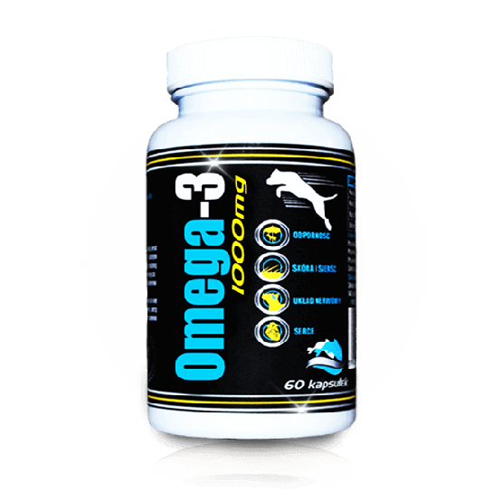GAME DOG OMEGA-3 1000mg - хранителна добавка за кучета, 60 капсули - Добавки - Zoolink