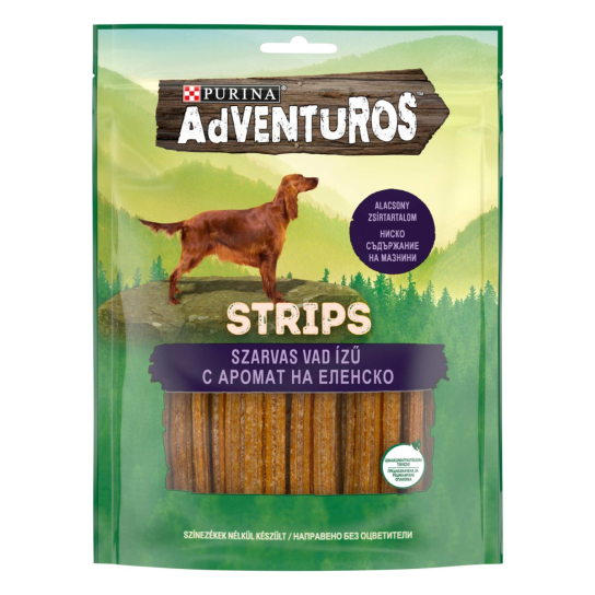 Purina Adventuros Strips, Ленти, Еленско, 90g -  - Zoolink