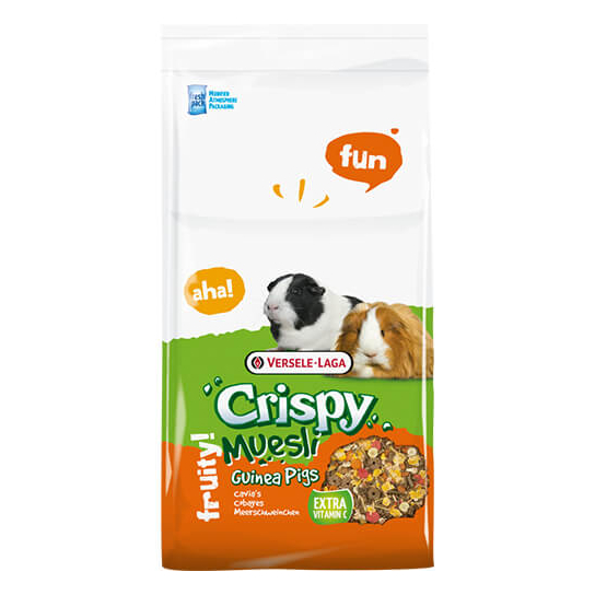 Versele Laga Crispy Muesli - Guinea Pigs (Cavia Crispy) - пълноценна храна за  морски свинчета 20kg -  - Zoolink