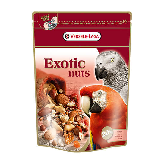 Versele Laga Exotic Nut - за големи папагали с ядки 750g -  - Zoolink