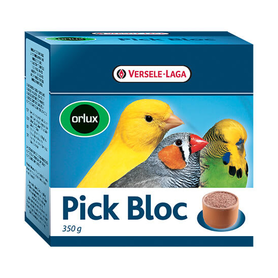 Versele Laga Mineral Pick Block - минерален микс за канари,финки,вълнисти и средни папагали, 350g -  - Zoolink