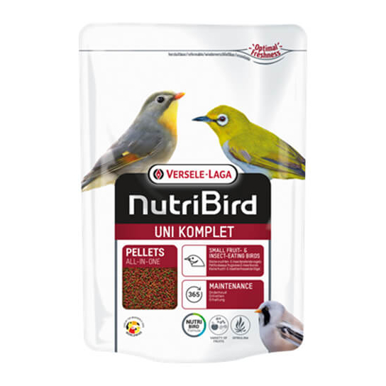 Versele Laga NUTRIBIRD UNI - екструдирана храна за дребни насекомоядни и плодоядни птици, 1kg -  - Zoolink