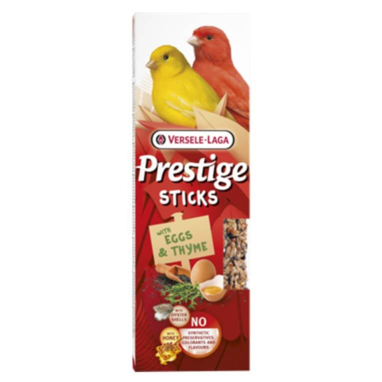 Versele Laga Sticks Canaries Eggs&Thyme - 2бр. стик за канарче, Яйца и Мащерка, 60г -  - Zoolink