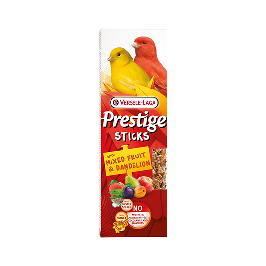 Versele Laga Sticks Canaries Mixed Fruit&Dandelion - 2бр. стик за канарче, Плодове и Глухаче, 60г -  - Zoolink