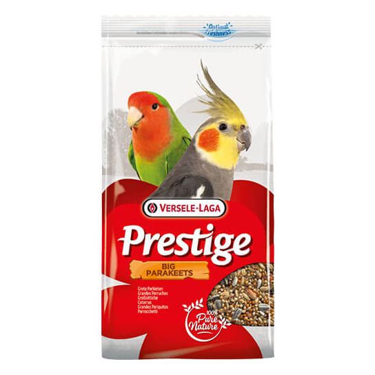 Versele Laga Standard Cockatiels (Big Parakeets) - пълноценна храна за средни папагали 1kg -  - Zoolink