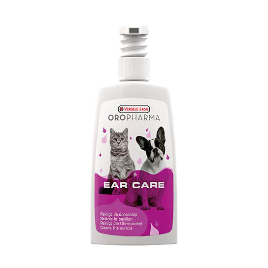 Versele Laga Ear Care Cat/Dog - лосион за ушната хигиена на кучето с алантоин и диви виолетки 150ml -  - Zoolink