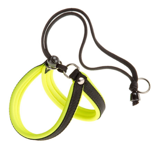 FERPLAST AGILA FLUO 1  - нагръдник за куче с меки подложки, жълт - гърди: 26-38см -  - Zoolink