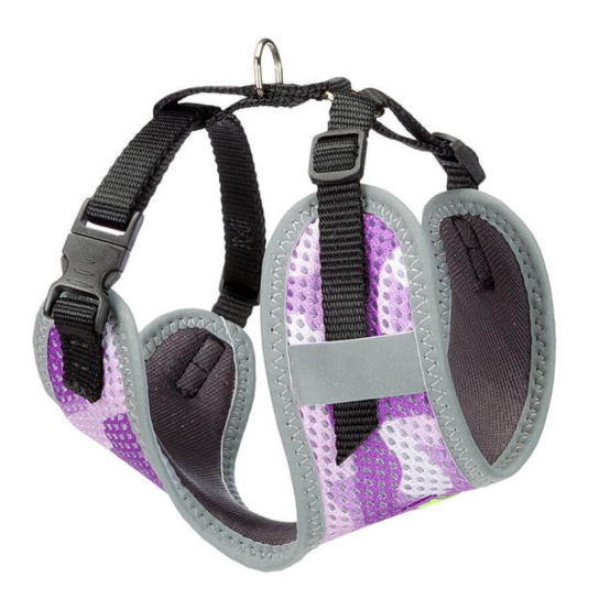 FERPLAST NIKITA FASHION - спортен нагръдник за кучета - M, лилав - врат:30-43см, гърди:38-55см -  - Zoolink