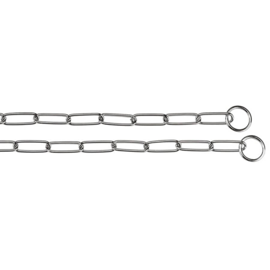 FERPLAST CHROME CSP40132 - метален нашийник душач за куче - верига груба, 68см -  - Zoolink