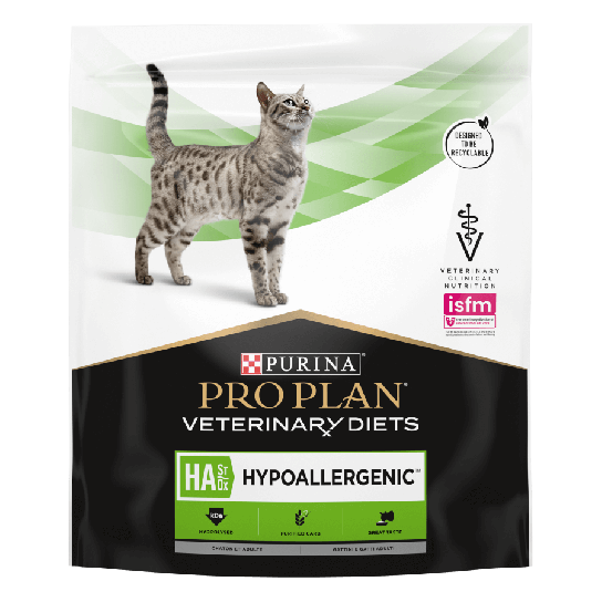 Purina Pro Plan Veterinary Diets HA - хипоалергенна, за котки с хранителни алергии, 325г -  - Zoolink