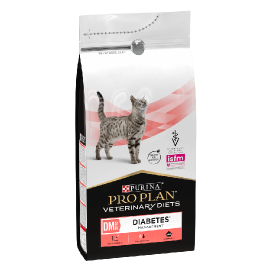 Purina Pro Plan Veterinary Diets DM - за котки с диабет, 1.5кг -  - Zoolink